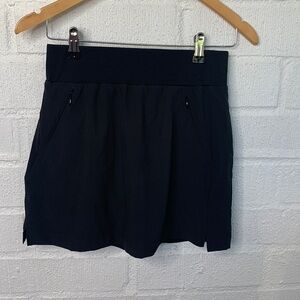 Quince Black Athletic Skort Skirt size Small